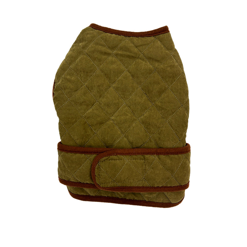 Tail-end wrap-around garment Anti-shedding vest Warm fleece-lined vest