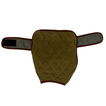 Tail-end wrap-around garment   Anti-shedding vest Warm fleece-lined vest