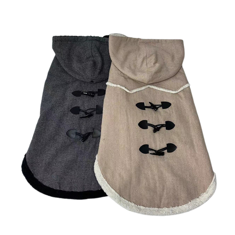 Shearling coat   Reflective warmth  Easy to put on and take off